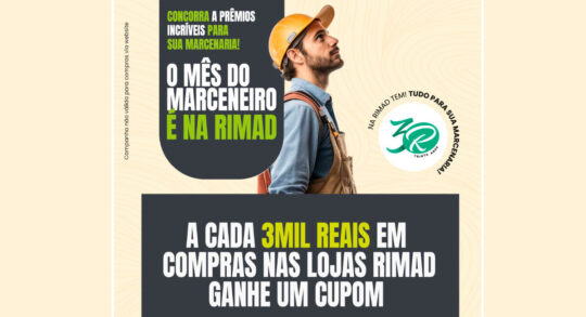 Promoção Rimad marceneiro