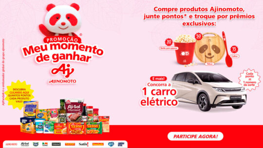 Promoção Ajinomoto 2025