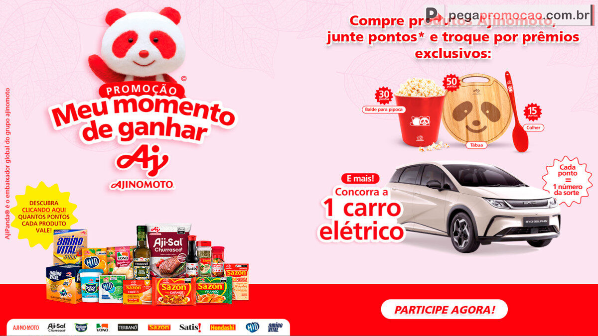 Promoção Ajinomoto 2025