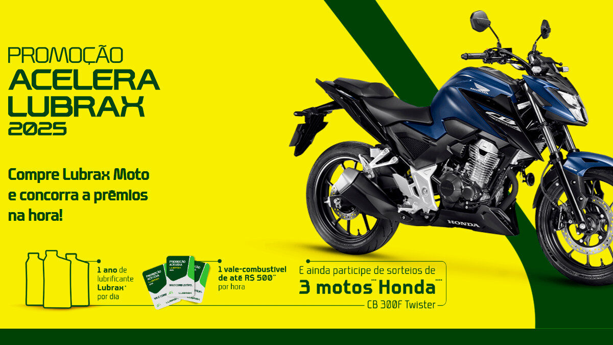 Promoção Lubrax 2025