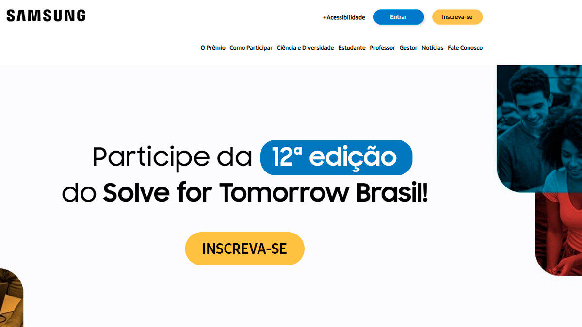 Concurso Samsung 2025 Salve For Tomorrow