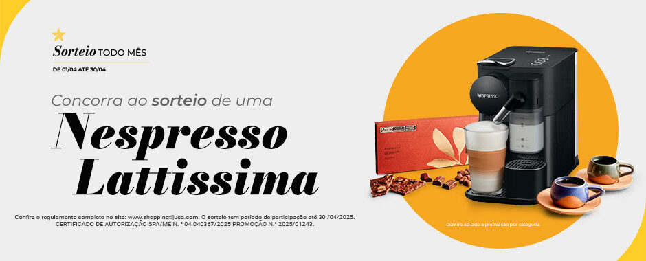 promoção SHOPPING TIJUCA 2025