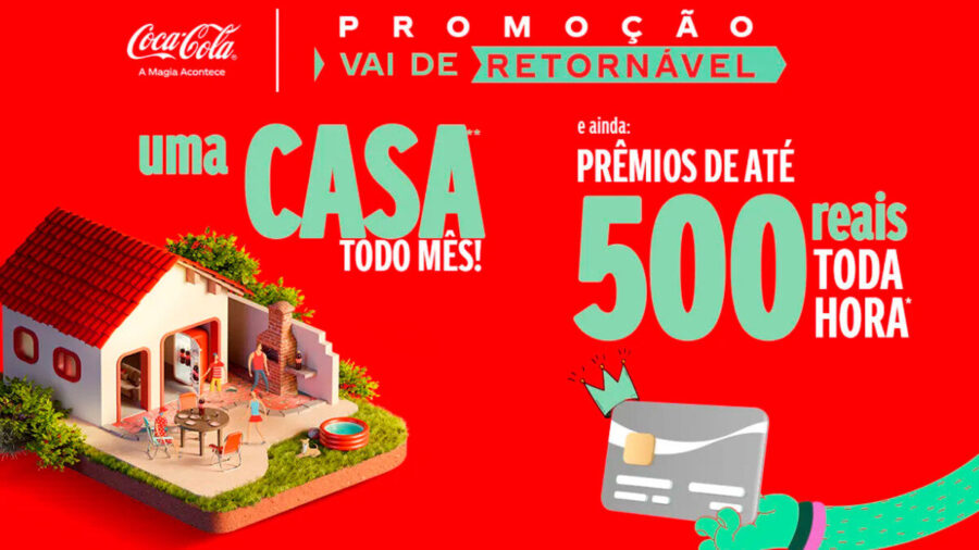 Promoção Coca Cola Vai de Retornável