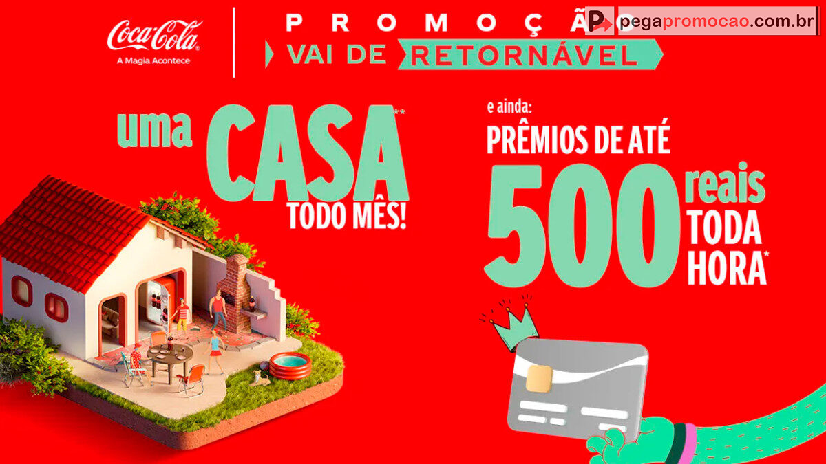 Promoção Coca Cola Vai de Retornável