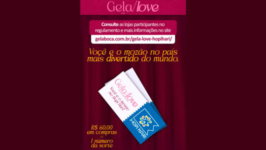 Promoção Sorvete Gela Boca