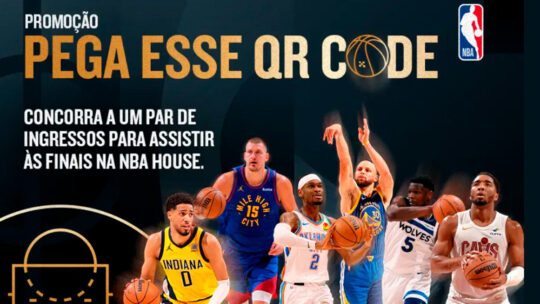 Promoção NBA House Pega Esse QR Code