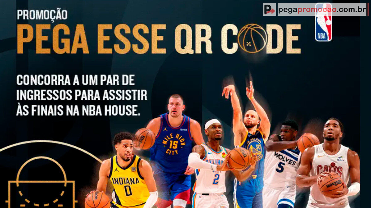 Promoção NBA House Pega Esse QR Code