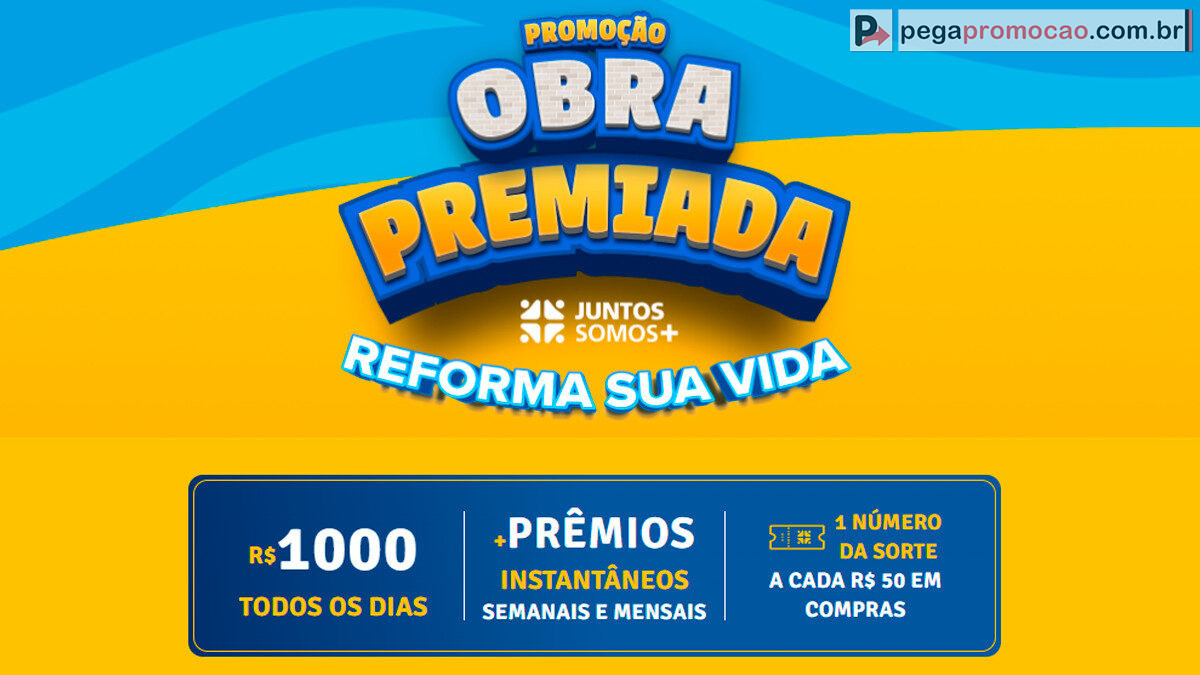 Promoção Obra Premiada Nova Edição 2025