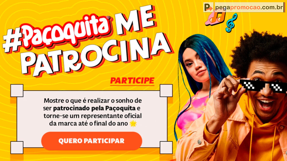 Promoção Paçoquita 2025