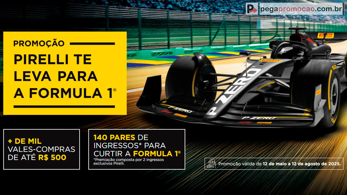 Promoção Pirelli 2025