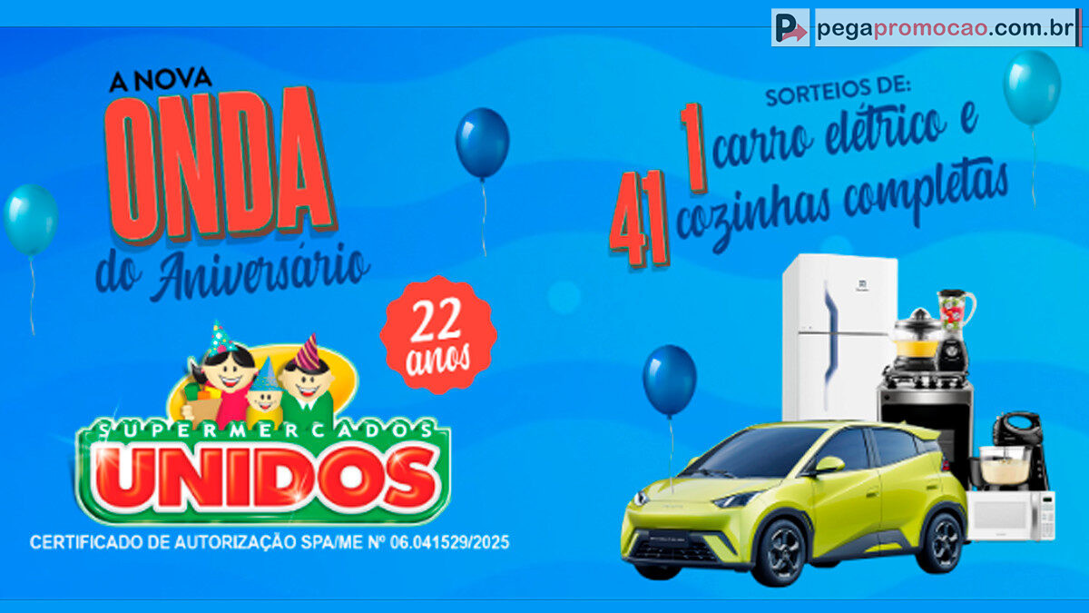Promoção Supermercados Aniversário 2025
