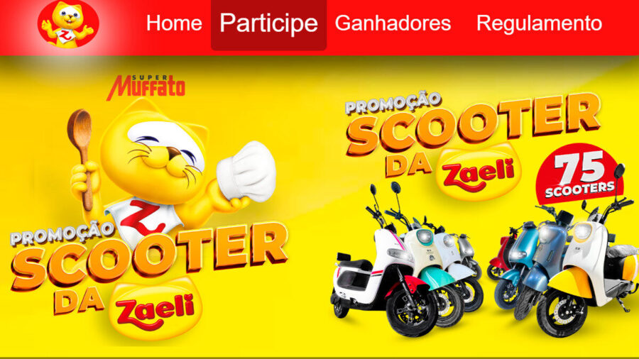 Promoção Zaeli Scooter