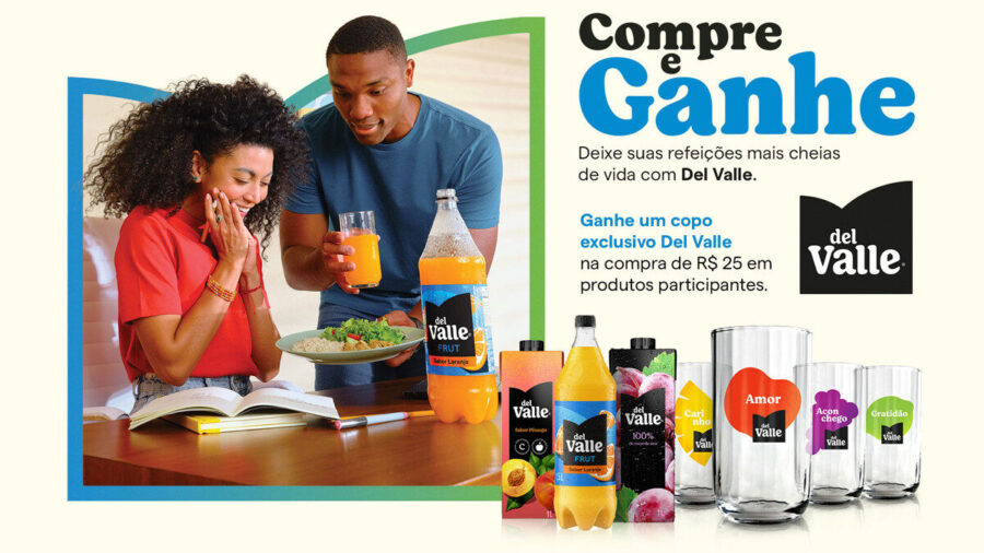 Promoção Del Valle Cheia de Vida 2025: Ganhe Copos Exclusivos!
