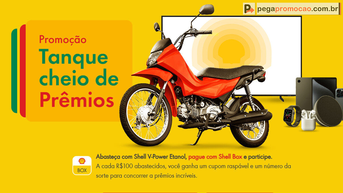 Promoção Shell Tanque Cheio de Prêmios 2025