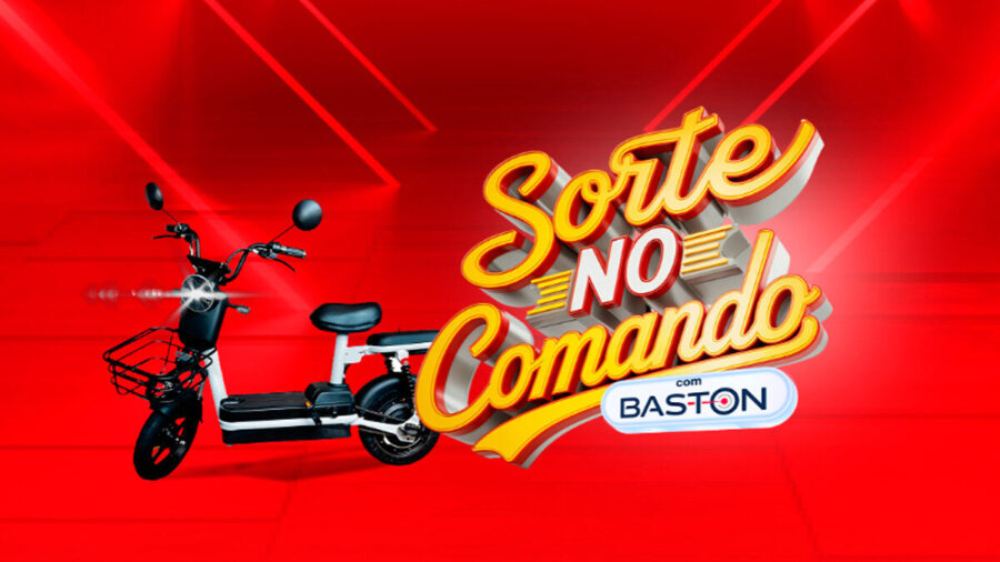 Banner da Promoção Baston 2025 Ganhe uma Scooter Elétrica com Apenas R$15 – Sorte No Comando