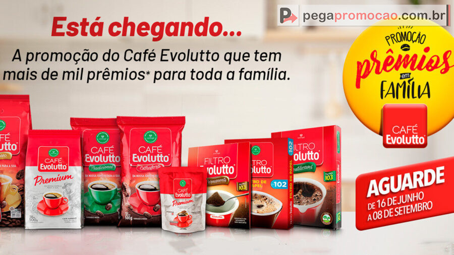 Banner da Promoção Evolutto 2025 Prêmios em Família