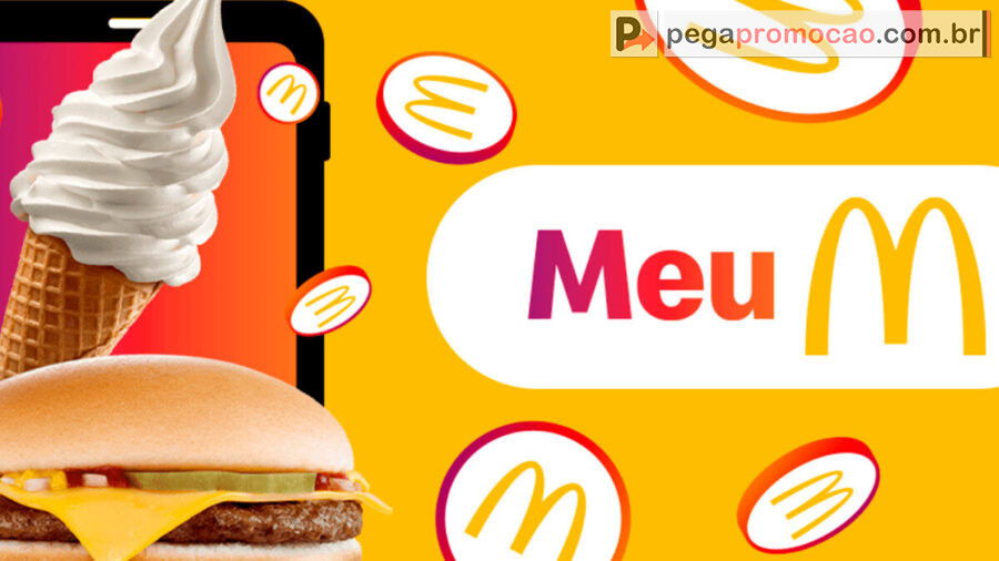 Promoção MC Donalds 2025 Casquinha de Sorvete Grátis no App