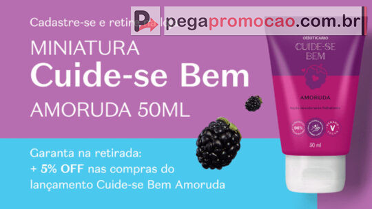 promoção boticário 2025 cuide-se bem