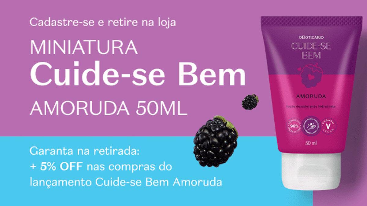 promoção boticário 2025 cuide-se bem