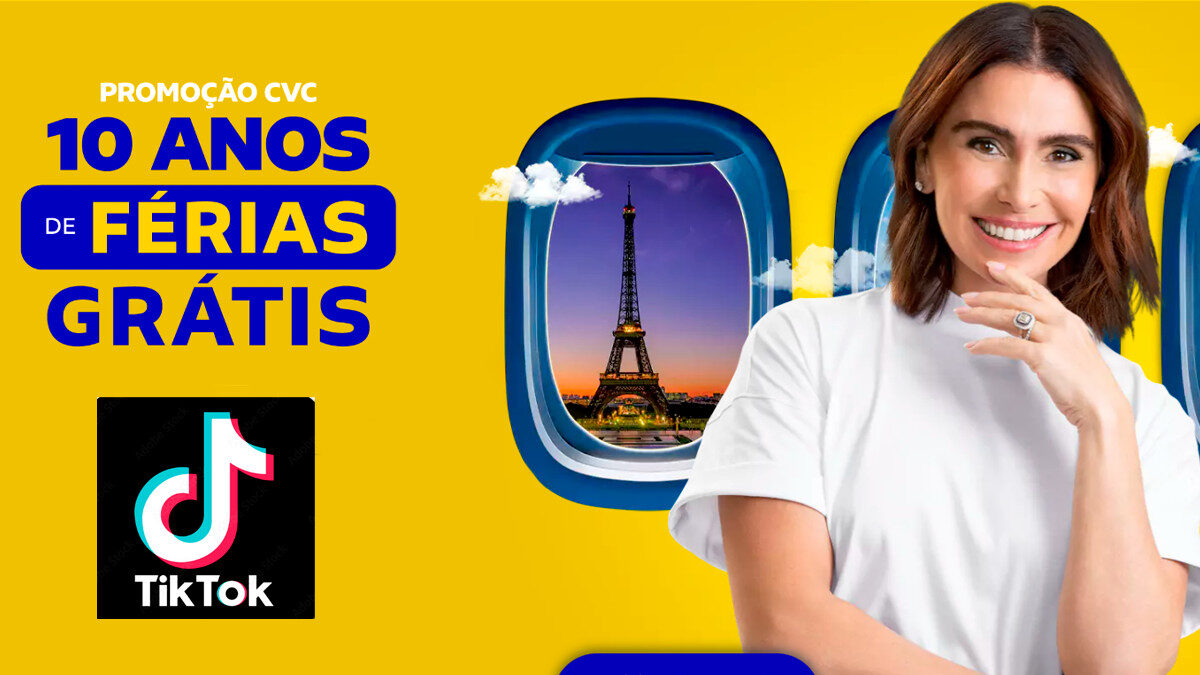 promoção cvc tiktok