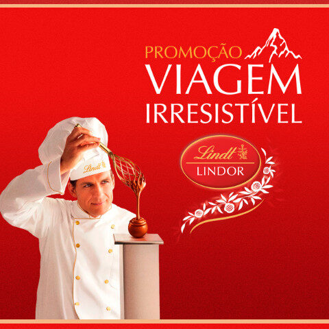 chocolate Lindt promoção