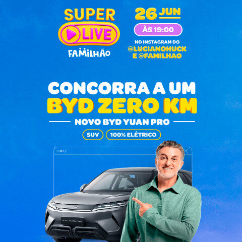 Promoção Familhão Superlive 2025