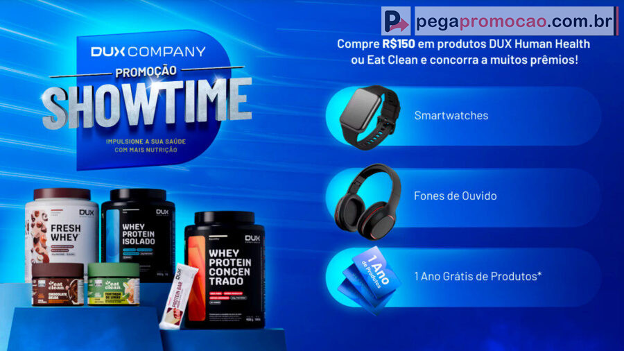 Banner da Promoção Dux Showtime 2025