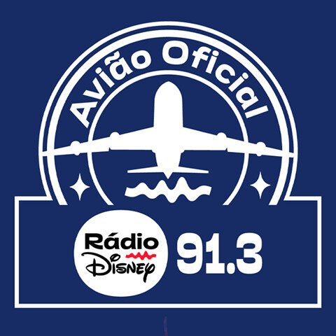 Banner quadrado da Promoção Avião da Rádio Disney - Orlando 2025