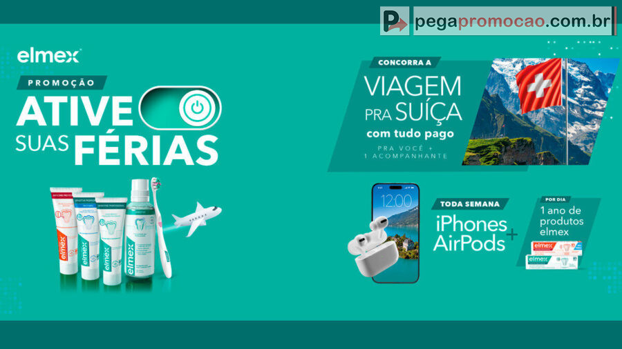 Promoção Elmex Ative Suas Férias