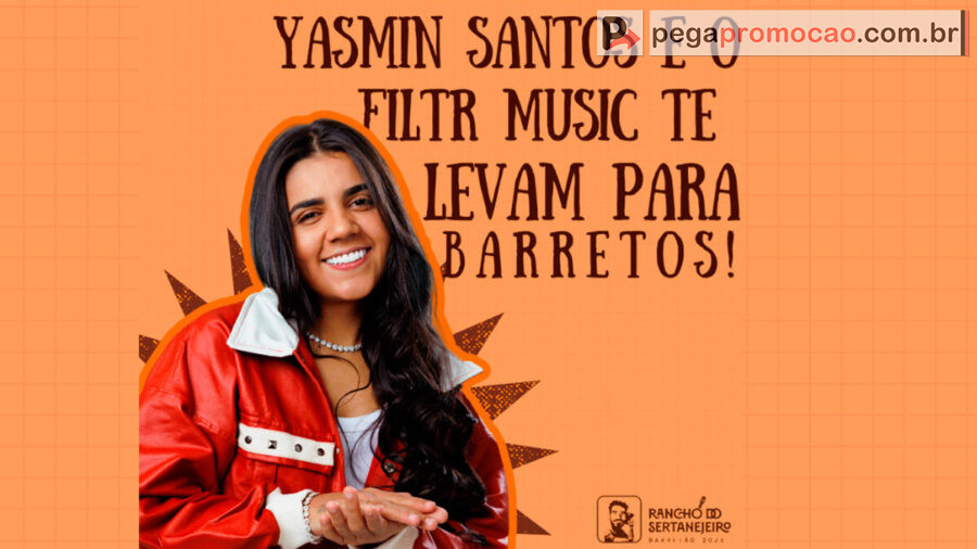 Promoção Sony Music e Yasmin Santos Te Levam Para Barretos em 2025