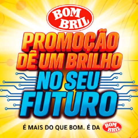 Banner quadrado da Promoção Bombril Dê um Brilho no seu Futuro