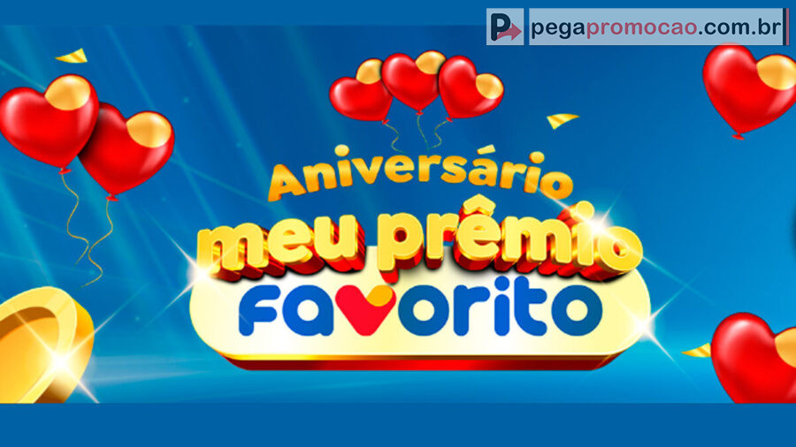 Banner da Promoção Meu Prêmio Favorito Supermercados 2025: Concorra a R$ 50.000