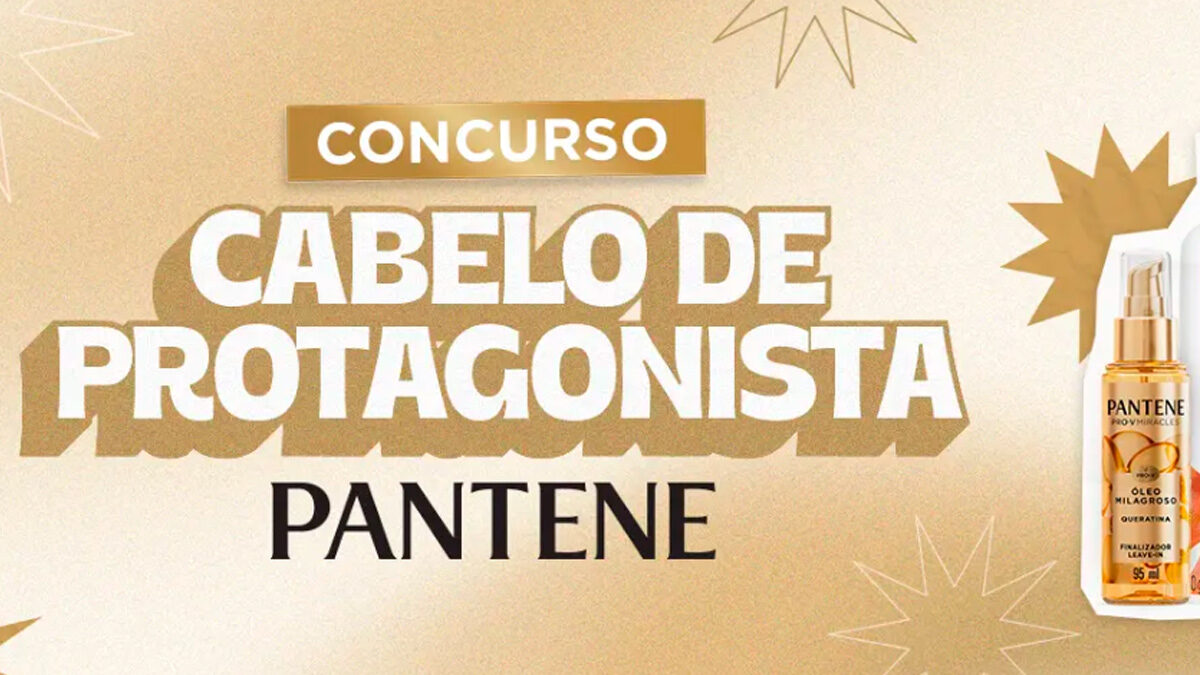 Banner da Concurso Cabelo Protagonista Pantene