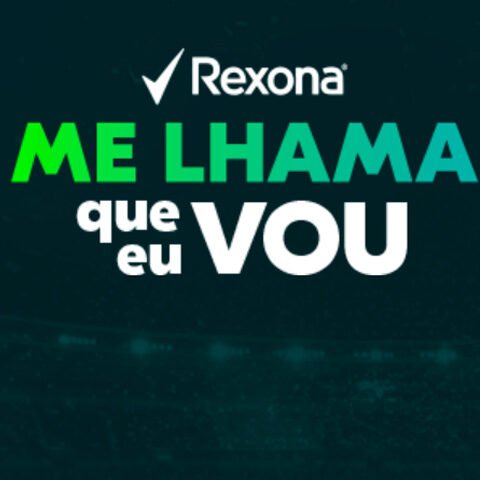 Banner quadrado da Promoção Rexona Me Lhama Que Eu Vou