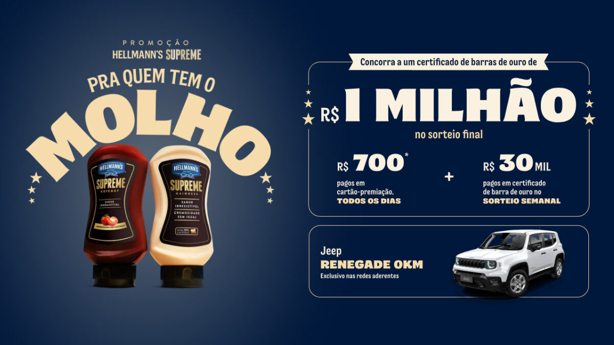 Banner da Promoção Hellmann's Supreme