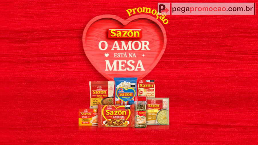 Promoção Sazón O Amor Está na Mesa