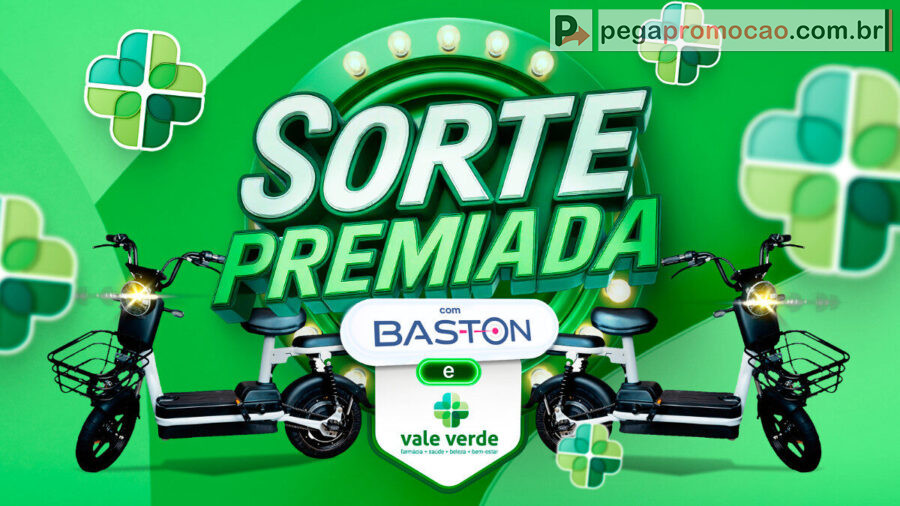Banner da Promoção Sorte Premiada com Baston 2025: Compre e Concorra a Scooter Elétrica!