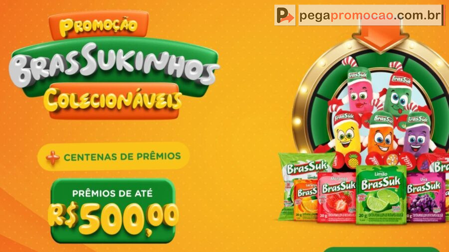 Banner da Promoção Brassuk BrasSukinho colecionáveis