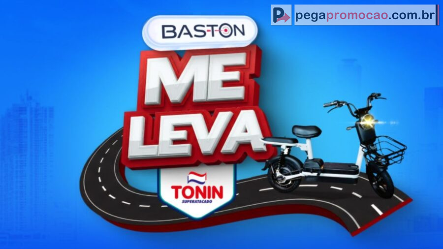 Banner da Promoção Baston Me Leva 2025: Concorra a 14 Scooters