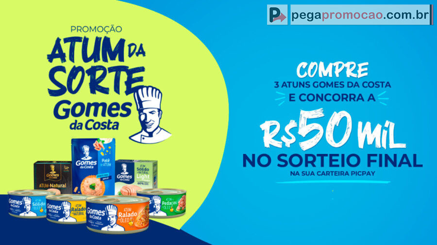 Banner da Promoção Atum da Sorte Gomes da Costa