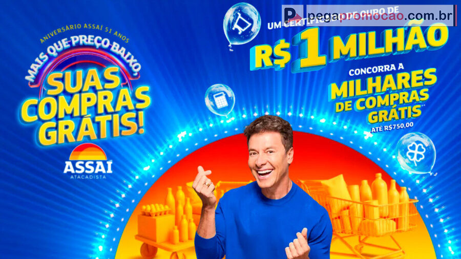 Promoção Aniversário Assaí 51 Anos