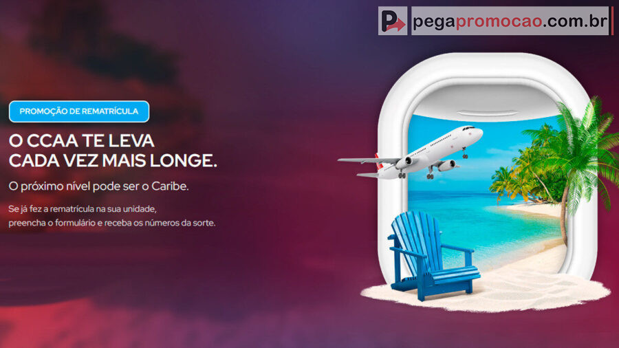 Banner da Promoção CCAA Rematrícula Premiada