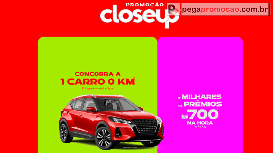 Banner da Promoção Chama No Prêmio Closeup