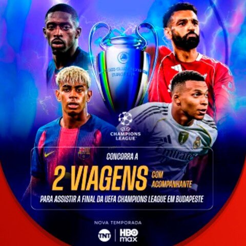 Banner quadrado da Promoção Claro Tá na Sua Final Champions League