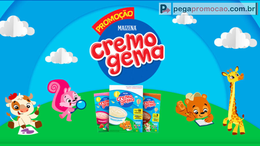 Banner da Promoção Cremogema 2025