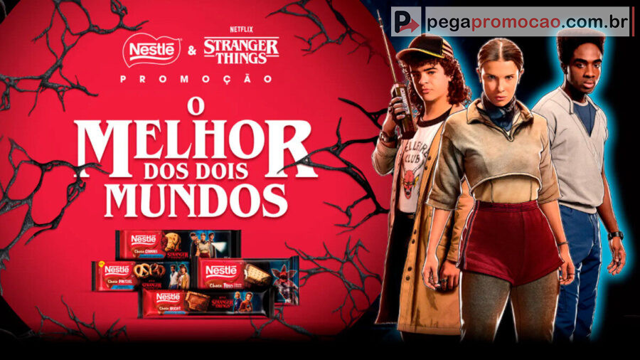 Promoção Nestlé Stranger Things O Melhor dos Dois Mundos