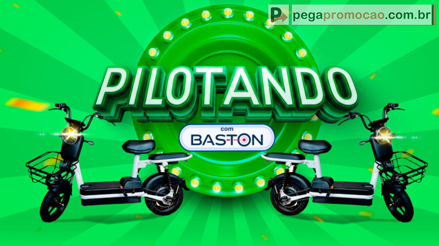 Banner da Promoção Pilotando com Baston 2025: Concorra a 5 Scooters Elétricas