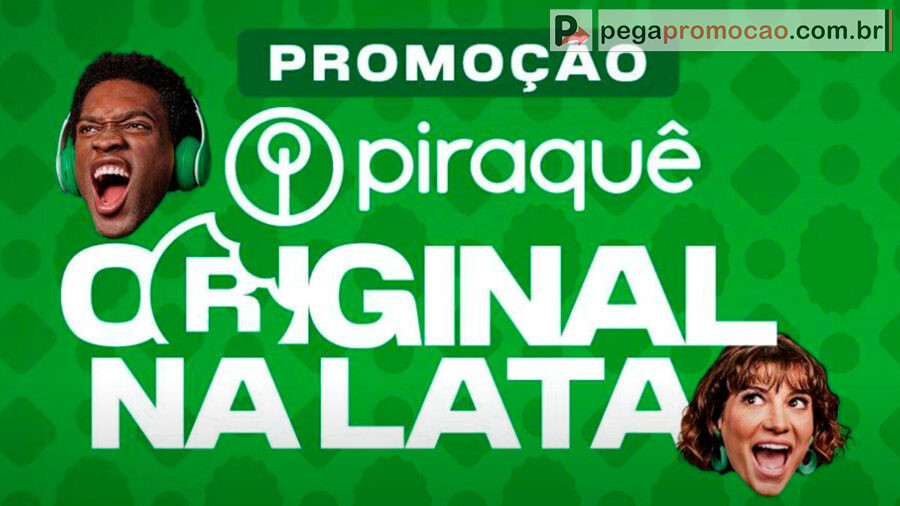 Banner da Promoção Piraquê Original na Lata