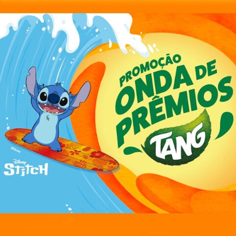 Banner quadrado da Promoção Tang Stitch Onda de Prêmios