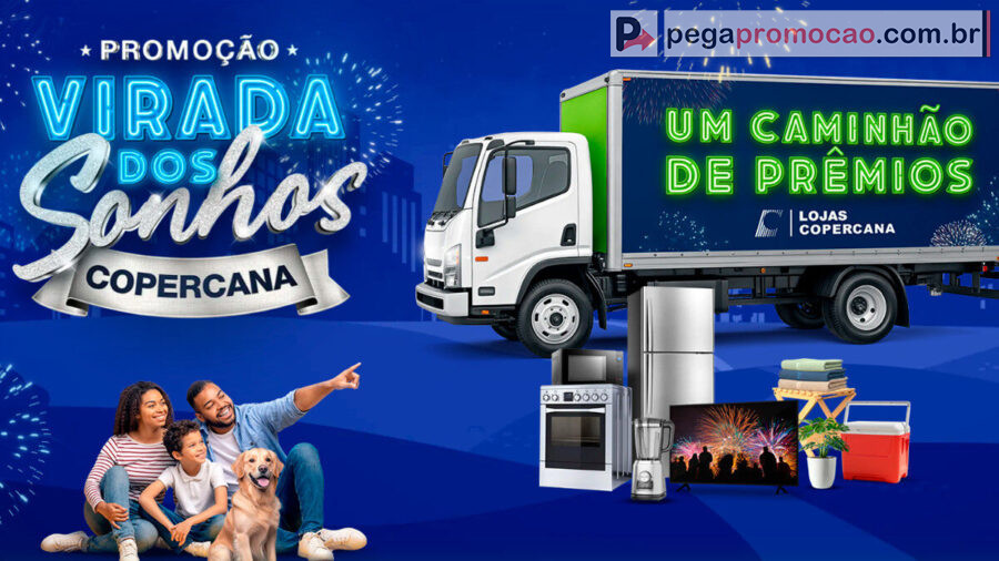 Banner da Promoção Copercana Virada dos Sonhos 2025: Prêmios de até R$ 20.000!
